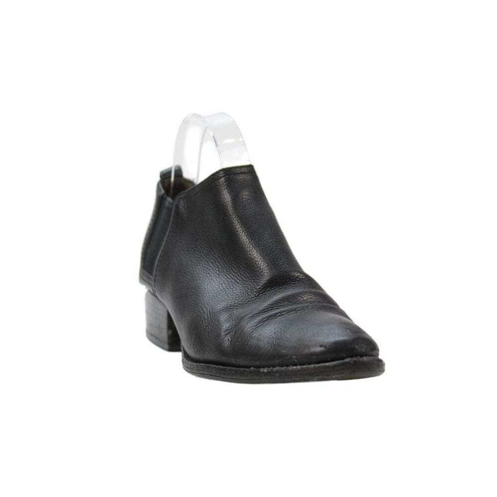 Alexander Wang Women's Pointed Toe Pull-On Ankle Boots Black Size 38